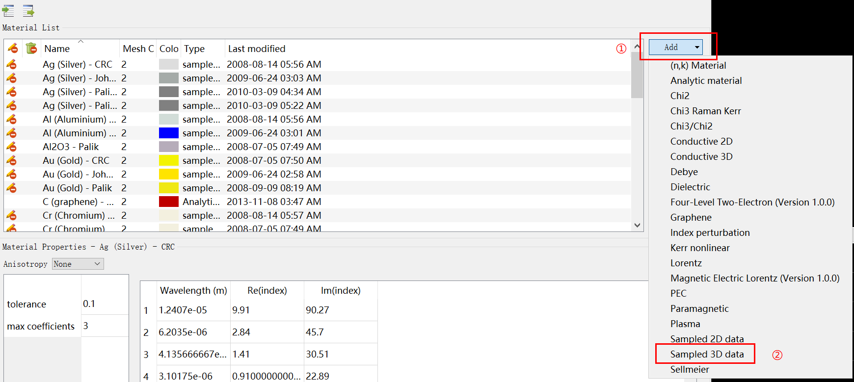 基于Lumerical FDTD Solutions 2020计算WO3/W薄膜的反射率的图3